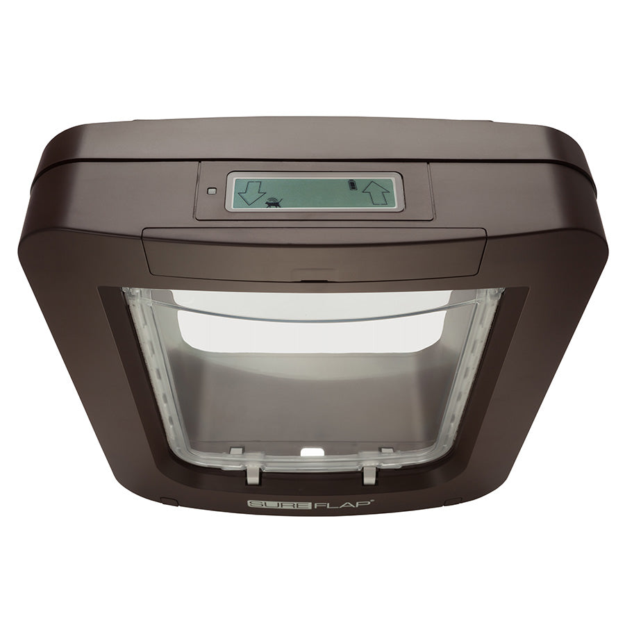 SureFlap Secure Microchip Pet Access Door – Brown