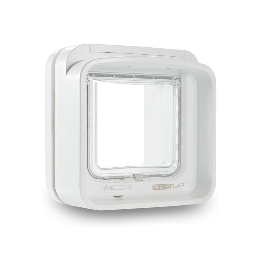 SureFlap DualScan Microchip Cat Flap – Small White