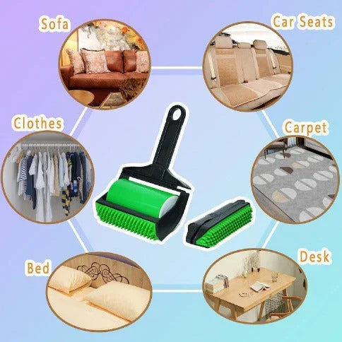 Reusable 3in1 Pet Hair Removal Brush